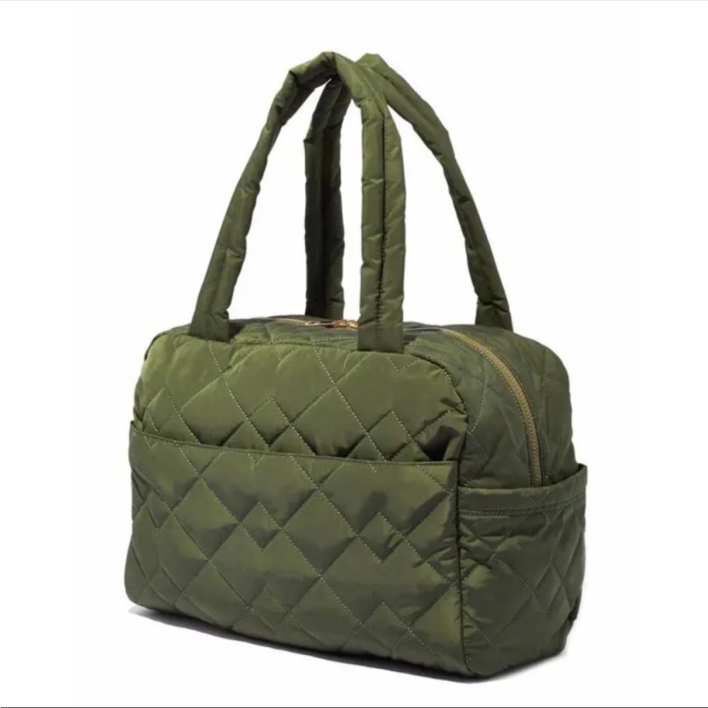 🔥🔥🔥NWT Marc Jacobs Diamond-Quilted Large Weekender - Picture 3 of 12